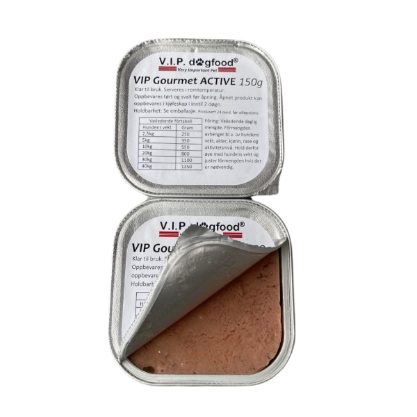 Bilde av VIP Dogwear Gourmet ACTIVE 150g 